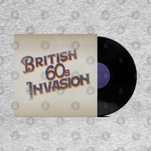 RETRO VINYL BRITISH INVASION MUSIC by elSALMA